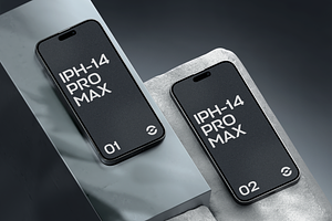 iPhone 14 Pro Max Mockup 14
