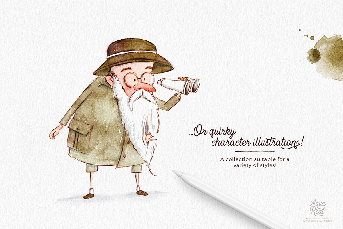 AquaReal Procreate Watercolor Set, a Brush Add-On by Lisa Glanz (Photo 13 of 16)