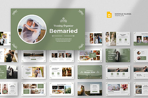 Wedding Google Slides Template, a Presentation Template by fluffstudio
