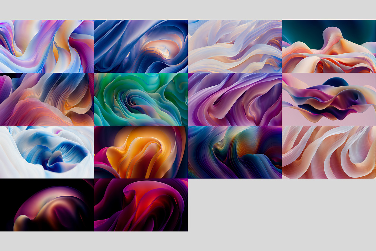 Flowform Abstracts, a Background Graphic by Design Assets (Photo 10 of 10)