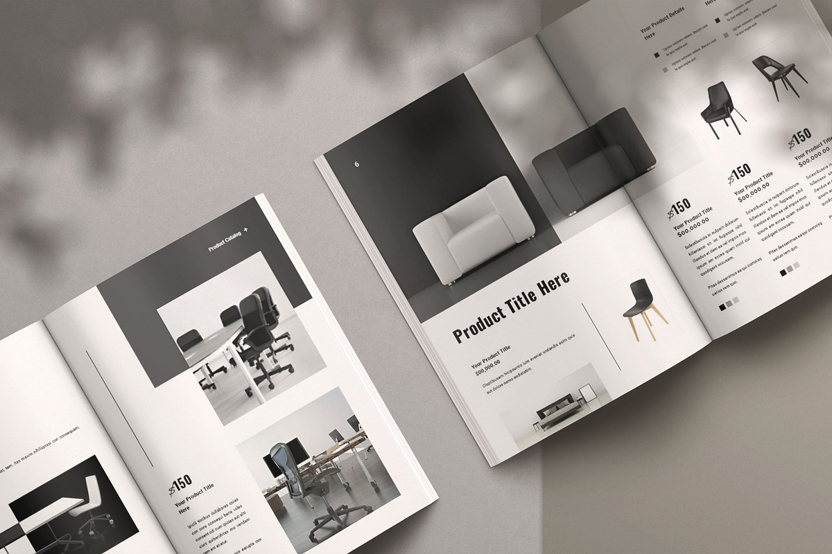 Modern Catalog Design Template, a Brochure Template by RsmBoutique2021 (Photo 3 of 5)