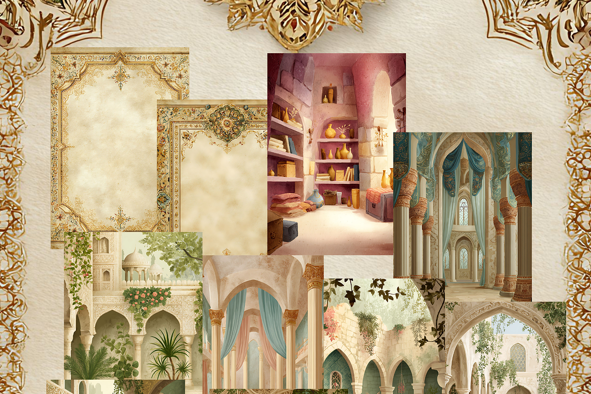 Book of Esther Junk Journal Kit, an Education Illustration by Daring Digies (Photo 9 of 14)