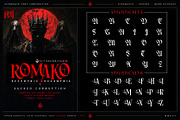 Royal Hatred Typeface, a Blackletter Font by alit design (Thumbnail 12 of 20)