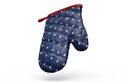 Quilted Oven Mitts Mockup, a Household Mockup by PixelMockup (Thumbnail 8 of 17)