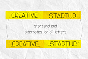 Liner Pro, a Sans Serif Font by wowomnom (Thumbnail 5 of 7)