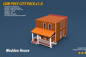 Low Poly City Pack 1