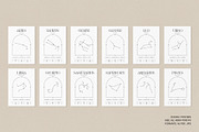 13 Zodiac Posters & Constellations, an Illustration by May Motif (Thumbnail 6 of 13)
