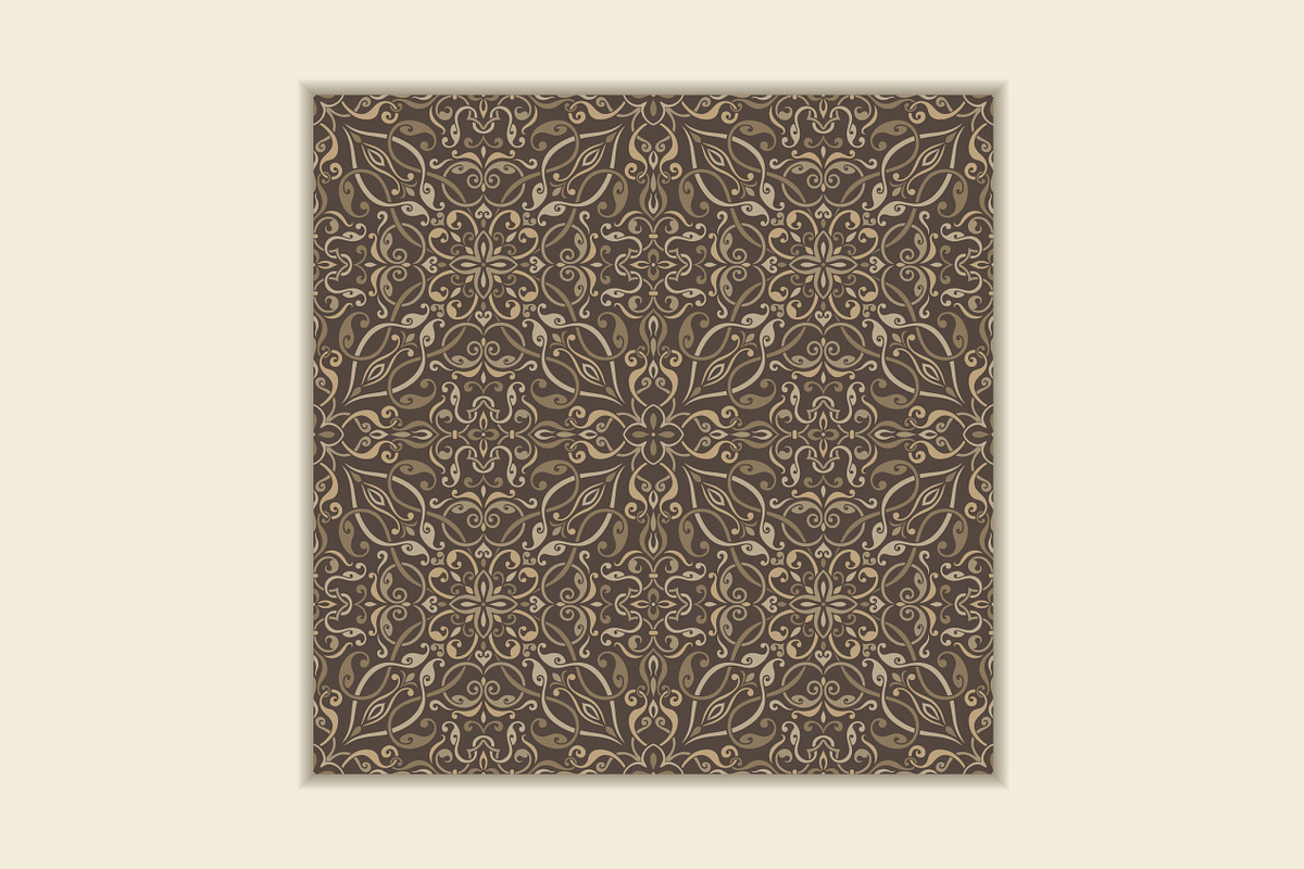 Arabesque seamless pattern, a Pattern Graphic by NataLito (Photo 2 of 5)