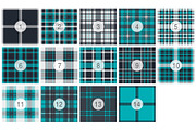 #255 Trendy Contemporary Plaids, a Pattern Graphic by Plaid4You (Thumbnail 2 of 5)