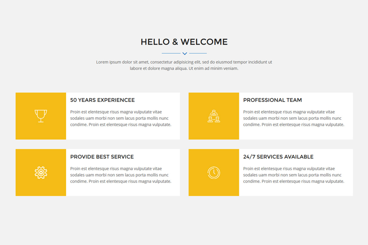 RoofCare HTML Template For Roofing, a Websites & App Template by oLanding (Photo 3 of 6)