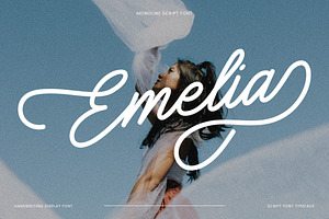 Emelia - Handwriting Font