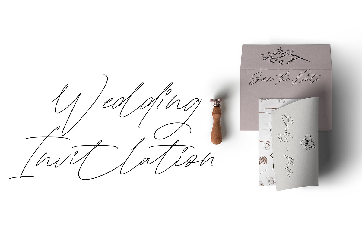 Matilost Wikly, a Script Font by Alcode (Photo 5 of 13)