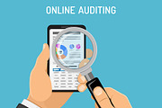 Tax, Auditing and Test Themes, a Finance Illustration by TAlex (Thumbnail 6 of 7)