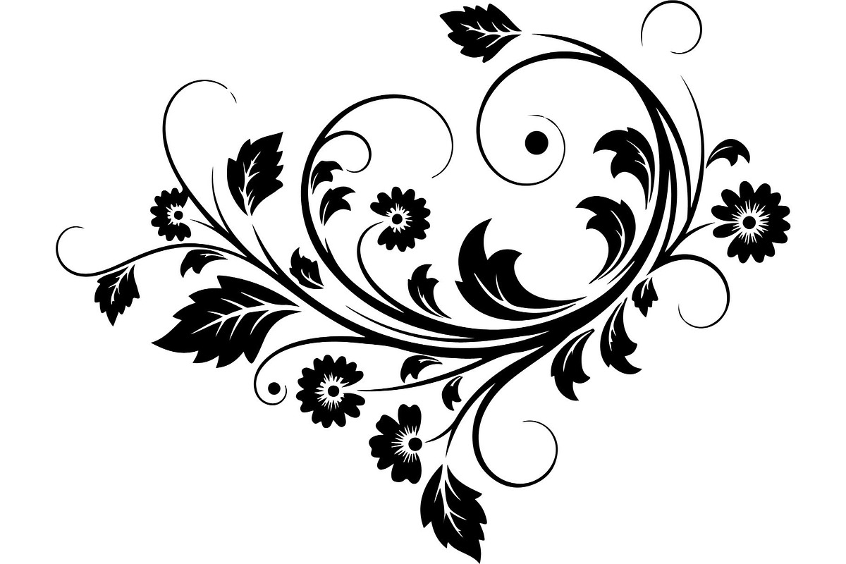 Vintage Floral Corner, an Object Graphic by Designer_Momina (Photo 19 of 29)