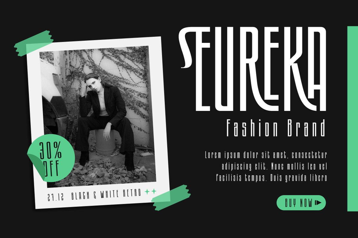 AKAGEEH | Retro Condensed Font, a Sans Serif Font by twinstd (Photo 6 of 13)