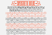Superstretto Family banner font, a Sans Serif Font by Bellini studio (Thumbnail 9 of 17)