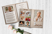 Funeral Program Template, a Brochure Template by Template Shop (Thumbnail 1 of 5)