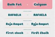 Coigum, a Sans Serif Font by kerismaker (Thumbnail 3 of 11)