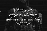 Nocthane - Tatto Style Font, a Blackletter Font by Flawless And Co (Thumbnail 7 of 10)