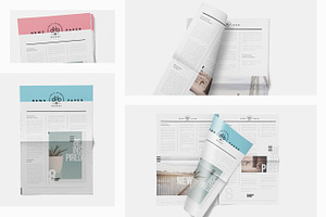 Berliner Newspaper Mockups