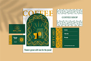 Coffee Line Art Branding Kit, a Branding & Logo Template by Lettering_Logo (Thumbnail 12 of 15)