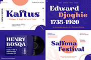 Modern Display Font Bundle - SALE, a Sans Serif Font by Kulokale (Thumbnail 12 of 13)