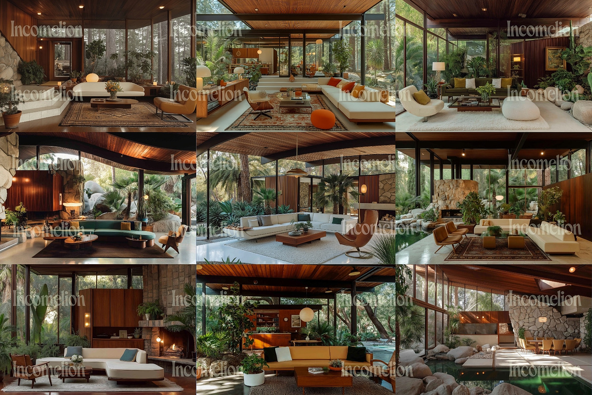 55 Mid Century Modern Home Interiors, an Architecture Photo by Incomelion (Photo 11 of 12)