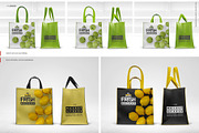 Double Handle Eco Shopping Bag Brand, a Product Mockup by INCDesign (Thumbnail 8 of 10)