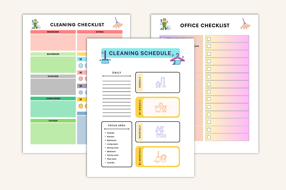 ADHD Cleaning Bundle preview 2