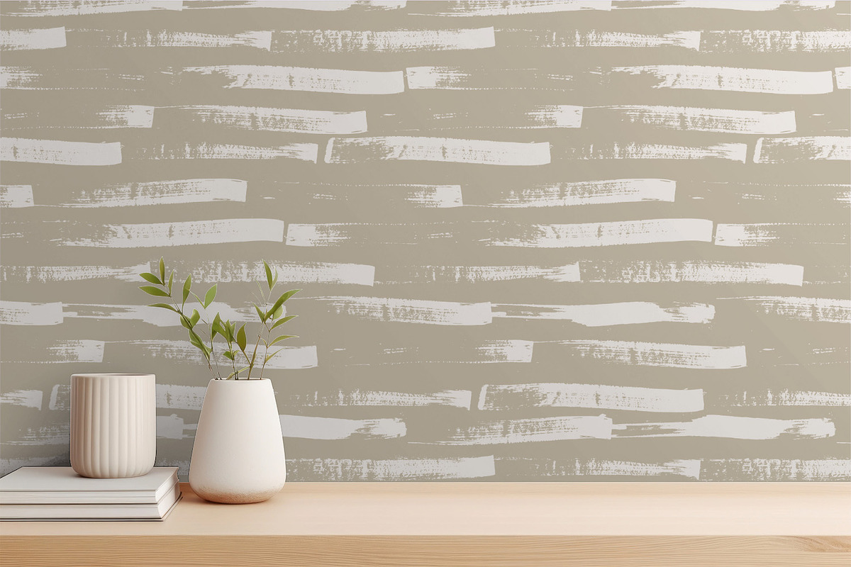 Subtle Bright Brushes, a Wallpaper Graphic by MalyskaStudio (Photo 6 of 6)