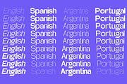 Glagent, a Sans Serif Font by IM Studio (Thumbnail 5 of 12)