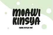 Moawi Kinsya - Display Font, a Handwritten Font by ivan_artnivora (Thumbnail 1 of 4)