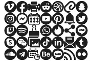 Social Media Marketing Icons Set 2, a Brush Add-On by Disasterology Ink (Thumbnail 4 of 10)