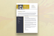 Resume/CV Template, a Resume Template by DesignDevisers (Thumbnail 4 of 10)