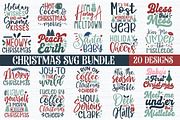 Christmas SVG Bundle, a Graphic by akazaddesign (Thumbnail 1 of 16)