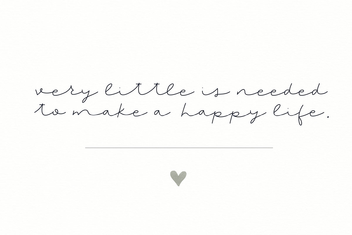 Nora - Handwritten Script Font preview 4