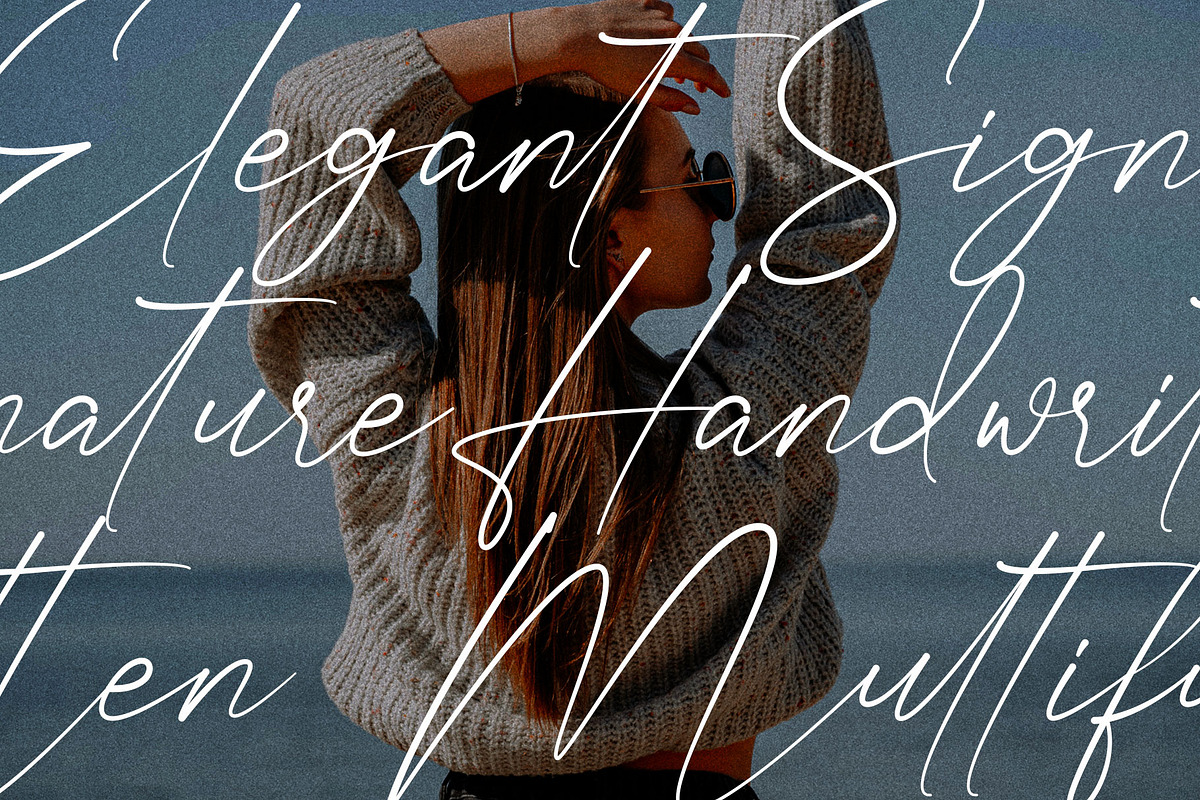 Clafita Miller - Signature Font, a Script Font by RantautypeStudio (Photo 3 of 9)