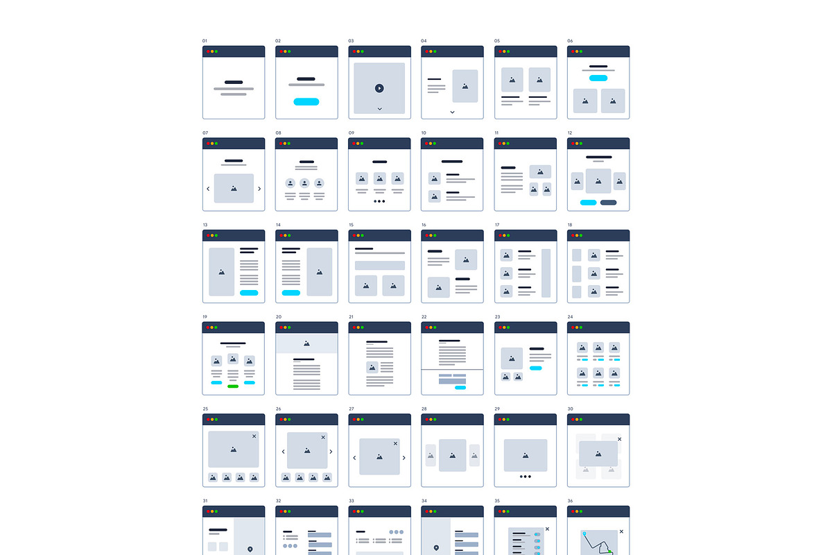 Flowcharts for Sketch, a Templates & Theme by Leschinger.cz (Photo 3 of 3)