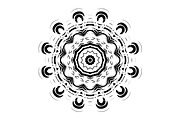 Decorative Mandala Digital Art Pack, a Decorative Illustration by NJ Himel (Thumbnail 63 of 101)
