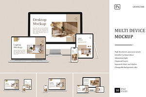Multi Device Mockup, a Device Mockup by graphictime