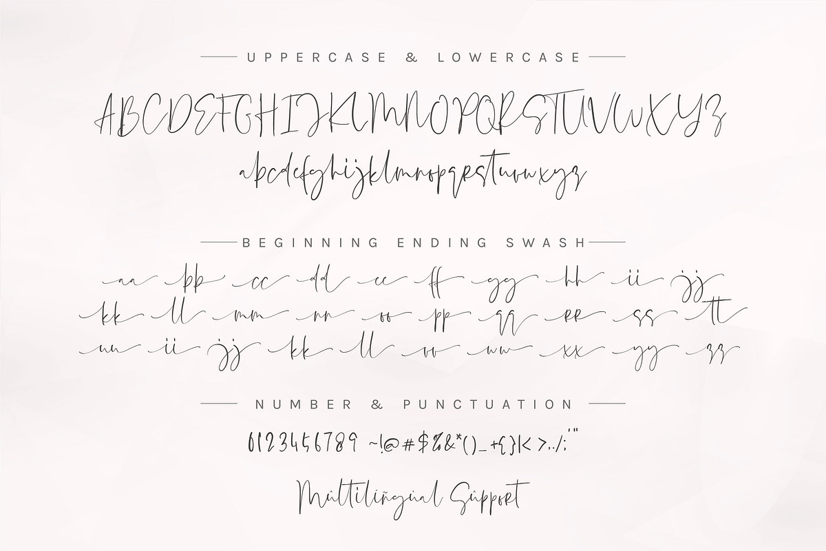 Singgiata Handwritten Font, a Script Font by etigletters (Photo 10 of 15)