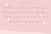 Lovely Magnolia | Cute Handwriting, a Script Font by Rissyletter Studio (Thumbnail 8 of 10)