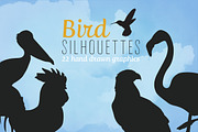 Bird Silhouettes, an Illustration by Cheeky Lemons (Thumbnail 1 of 2)
