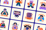 Animated Gaming Stickers Set, an Emoji Icon by Brickclay (Thumbnail 5 of 5)
