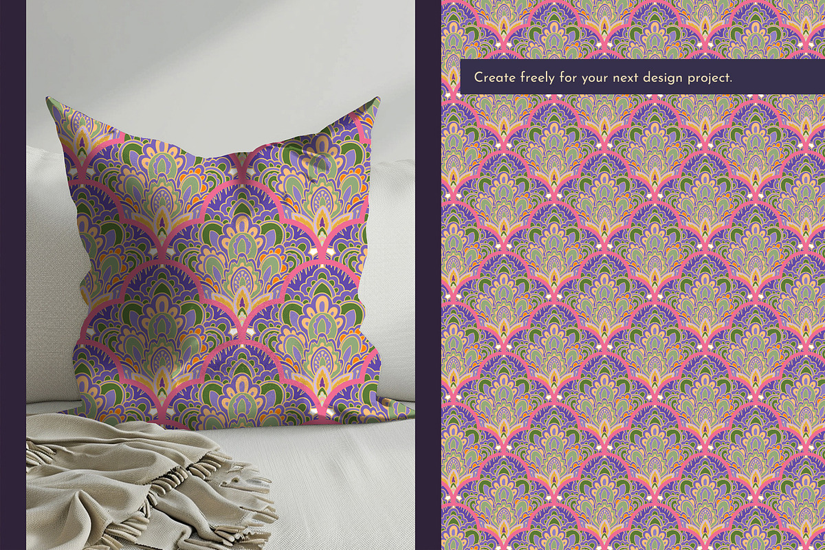 BOHEMIAN HARVEST HARMONY, a Pattern Graphic by Sonulkaster (Photo 8 of 9)