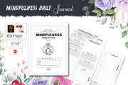 Mindfulness Daily Journal, a Stationery Template by design_hut (Thumbnail 1 of 3)