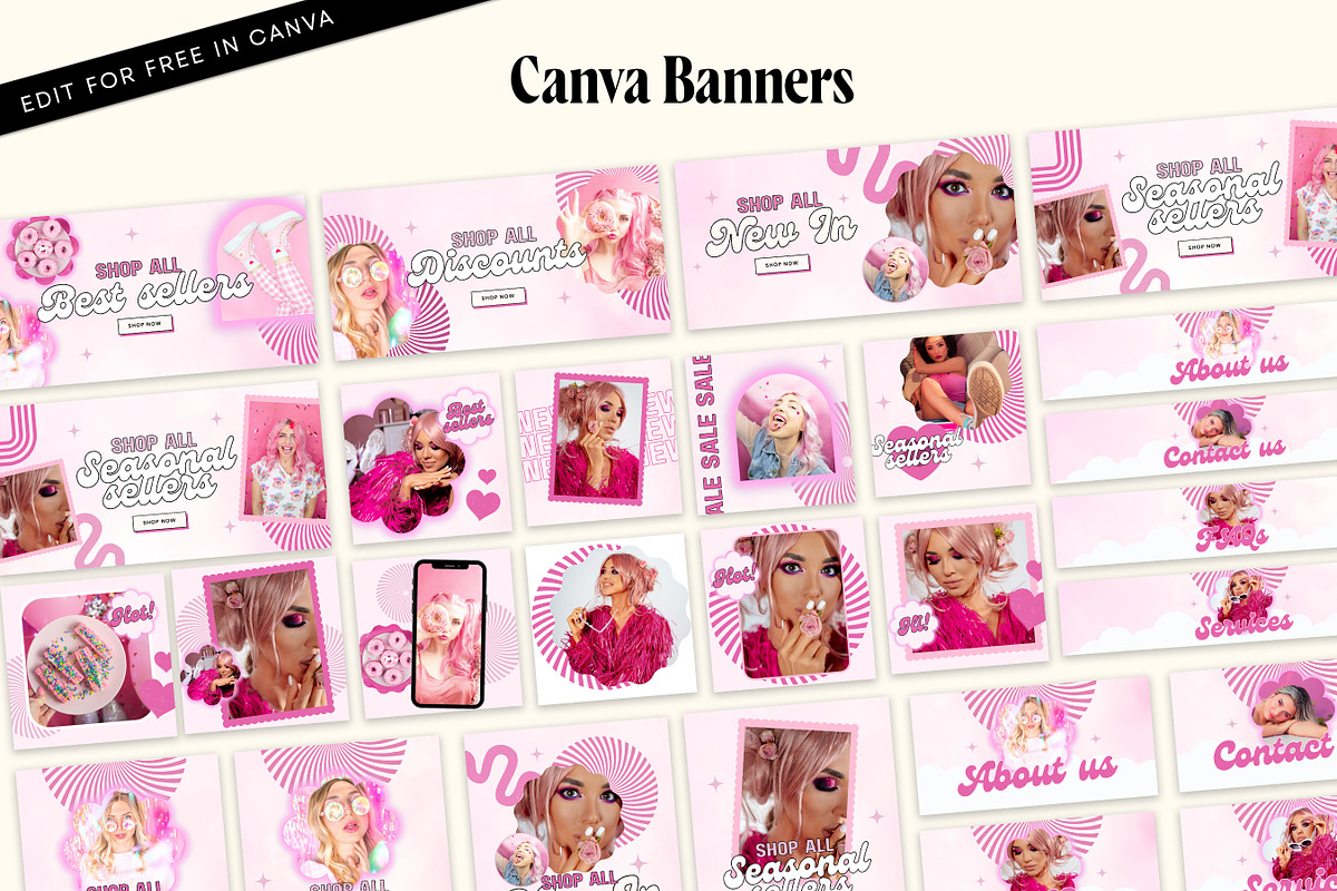 Bright Pink Shopify Theme Store, a Shopify Template by Template Twist Shop (Photo 7 of 8)