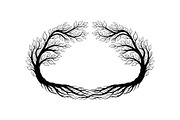 Nature Wreath Frame Vector Bundle, an Illustration by jahid234 (Thumbnail 51 of 51)