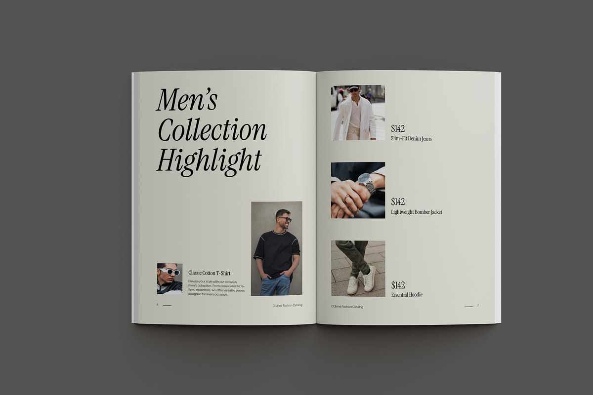 Fashion Catalog Template preview 5