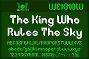 Night Hawk font, a Blackletter Font by weknow (Thumbnail 5 of 8)